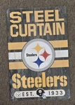 Pittsburgh Steelers 11X17 Wood Slogan Design Nfl Wall Banner Wincraft. Fixed Price $19.99.