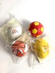 Vintage Mcdonald Sports Ball Toys Set Of 4. Fixed Price $15.00.