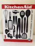 Kitchenaid 17 Piece Tool And Gadget Set Cooking Utensils Black New Open Box. Fixed Price $19.99.