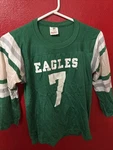 Vintage 70S Philadelphia Eagles #7 Rawlings Nfl Size Youth M Long Sleeved Shirt. Fixed Price $28.77.