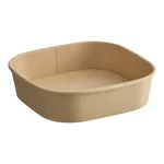 Kraft 24OZ Square Salad Bowls 300UNIT/CASE No Lids. Fixed Price $44.12.
