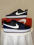 Size 6Y- Nike Court Borough Low 2 Gs Midnight Navy. Fixed Price $70.00.