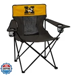 Logo Brands Ncaa Missouri Tigers Elite Portable Chair - Premium Outdoor. Fixed Price $84.81.