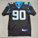 Reebok Nfl 7009A Mens Small Carolina Panthers #90 Julius Peppers Football Jersey. Fixed Price $43.13.