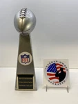 Fantasy Football Trophy Award 13" Free Custom Engraving *support The Vet*. Fixed Price $39.95.