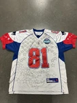 Randy Moss New England Patriots 2008 Pro Bowl Jersey Hof Large (B39). Fixed Price $150.00.