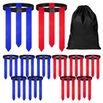 Football Set 10 Players Adjustable Belts And Flags Kit. Fixed Price $24.44.