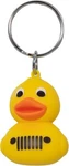 Plasticolor Key Chain, Jeep Rubber Duck With Grill Pvc. Fixed Price $11.52.