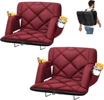 Extra Wide Stadium Seats For Bleachers With Back Support 6 Adjustable Angle. Fixed Price $189.99.