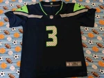 Russell Wilson Seahawks Nike Field Elite Football Jersey Youth Xl. Fixed Price $23.99.