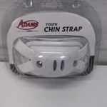 New Adams Youth Football Helmet Chin Strap Hard Cup White Schutt Riddell. Fixed Price $14.99.