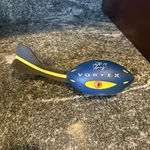 Vintage 2000 Nerf Vortex Mega Howler Football Peyton Manning Hasbro Bent. Fixed Price $22.95.