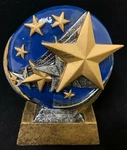 Star Full Color Motion Extreme Resin Trophy. Fixed Price $23.60.