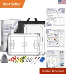 Magnetic Soccer Coaching & Dry Erase Clipboard - Perfect For Game Tactics. Fixed Price $34.99.