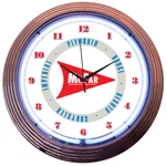 Neon Clock Sign Mopar Chrysler Desoto Imperial Plymouth Wall Lamp Light Dodge. Fixed Price $86.99.