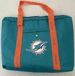 Miami Dolphins Tote Bag Cooler Teal Orange Nfl Large Insulated Beach. Fixed Price $27.99.