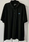 Carolina Panthers Nfl Cbuk By Cutter & Buck Polo Shirt Men's Size Xxxl 3XL Black. Fixed Price $29.99.