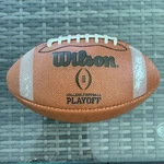 Wilson College Football Playoff Junior Composite WTF1473 Brown/white. Fixed Price $25.00.