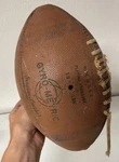 Vintage Rawlings Leather C118 Gyrometric Football Decoration *see Pics*. Fixed Price $40.00.