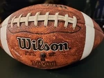 Wilson Ncaa 1001 (F1730) Composite Leather Replica Field Football Game. Fixed Price $18.00.