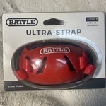 Battle Ultra-strap Chin Strap, Adult Ages 12+ Red New Sealed. Fixed Price $19.97.