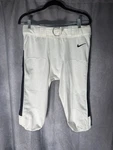 Nwt Nike Football Vented Pants Tights White Black 845930-106 Mens Size Large. Fixed Price $19.99.