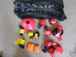 Vgc Classic Sports Football Set - Belts/flags For 9 Kids + Speed Cones. Fixed Price $9.99.