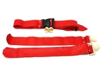 10 Pack Barnett Pop Deluxe Flags & Belts (1 By 2) Red For Football. Fixed Price $24.99.