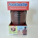 Footbottle Football Flask Leakproof Hidden Tailgating College Dorm 10 Oz. Fixed Price $27.99.