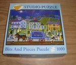 Light Up The Sky Bits And Pieces 1000 Jigsaw Puzzle Complete 20X27" July 4. Fixed Price $22.00.