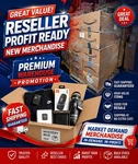 Premium Usa Reseller Mystery Box Assorted New Overstock Liquidation Lot. Fixed Price $126.15.
