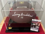 Terry Bradshaw Signed Wilson Nfl Duke Ball W/ Brand New Mirrored Display Jsa. Fixed Price $324.99.