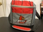 Ncaa Basketball Louisville Cardinals Coleman 16 Can Soft Side Cooler Red Gray. Fixed Price $18.27.