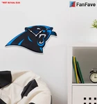 New Nfl Carolina Panthers Home Decor Eva Foam 3D Wall Clock 19.2? X 10.5?. Fixed Price $34.28.