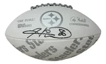 Hines Ward Signed Pittsburgh Steelers Wilson Nfl Team Series Football Bas. Fixed Price $169.99.