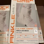 Shock Doctor Ultra Wrap Ankle Lace Brace W/strap, Level 3, Size Small -8.5. Fixed Price $29.99.