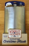 Wembley Tailgate 64 Oz Stainless Overtime Flask. Fixed Price $21.00.
