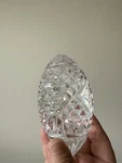 Waterford Crystal Football Paperweight Sculpture Engravable Excellent Condition. Fixed Price $39.99.