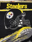Pittsburgh Steelers Nfl Football Throw Blanket Usa Made The Northwest Company. Fixed Price $17.50.