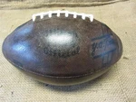 Vintage 1962 Wilson 1134 Official Ya Tittle Leather Football Antique 8055. Fixed Price $199.96.