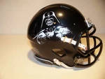 Custom Darth Vader Star Wars Riddell Speed Mini Football Helmet. Fixed Price $30.95.