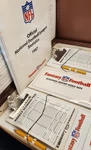 1987 Fantasy Nfl Football Attache Sports Kit Near Mint Unused Vhs Pencils.... Fixed Price $199.99.