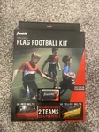 Franklin Sports Youth 8 (2X4 Players) Red & Yellow Flag Football Kit Nib. Fixed Price $12.99.