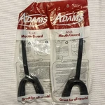 Adams Sports Adult Mouthegard Pack Of 2 New Football Mouthpiece Black. Fixed Price $9.95.