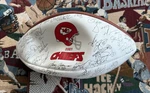 2001 Wilson Nfl Kansas City Chiefs Team Commemorative Football White Leather. Fixed Price $17.99.