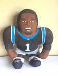2016 Forever Collectibles Nfl Carolina Panthers Cam Newton Plush Pillow 23" Tall. Fixed Price $39.99.
