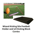 Wizard Kicking Stix Football Tee Holder - Block Combo Trainer Training. Fixed Price $45.90.