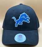 Detroit Lions Nfl Adult Adjustable Black Hat Cap Osfa Classic Logo. Fixed Price $17.99.