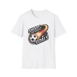Soccer Goal Unisex Tee, Sports Tshirt, Player Gift, Fan. Fixed Price $24.40.