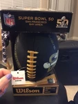 Super Bowl 50 Wilson San Francisco Bay Area Commemorative Junior Football New!!. Fixed Price $59.50.